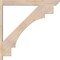Ekena Millwork Merced Slat Smooth Outlooker, Douglas Fir, 5 1/2"W x 42"D x 42"H OUT06X42X42MRC06SDF - alternate 2